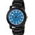 HRV Men's Round Dial Black Strap Analog Watch