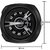 HRV Men's Round Dial Black Strap Analog Watch