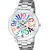 HRV Men's Round Dial Silver Strap Analog Watch