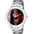 HRV Men's Round Dial Silver Strap Analog Watch