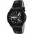 HRV Men's Round Dial Black Strap Analog Watch