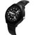 HRV Men's Round Dial Black Strap Analog Watch