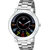 HRV Men's Round Dial Silver Strap Analog Watch