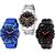 HRV Men's Round Dial Multi Strap Analog Watch