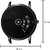 HRV Men's Round Dial Black Strap Analog Watch