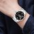 HRV Men's Round Dial Silver Strap Analog Watch