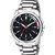 HRV Men's Round Dial Silver Strap Analog Watch