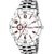 HRV Men's Round Dial Silver Strap Analog Watch