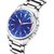 HRV Men's Round Dial Silver Strap Analog Watch