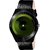 HRV Men's Round Dial Black Strap Analog Watch