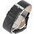 HRV Men's Round Dial Black Strap Analog Watch