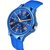 HRV Men Blue Round Dial Strap Analog Watch