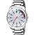 HRV Men's Round Dial Silver Strap Analog Watch