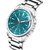 HRV Men's Round Dial Silver Strap Analog Watch