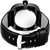 HRV Men's Round Dial Black Strap Analog Watch
