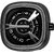 HRV Men's Round Dial Black Strap Analog Watch
