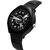HRV Men's Round Dial Black Strap Analog Watch