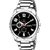 HRV Men's Round Dial Silver Strap Analog Watch