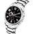 HRV Men's Round Dial Silver Strap Analog Watch