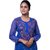 Womens Lucknowi Chikankari Kurti With Fascinating Multi Color Blend Embroid