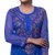 Womens Lucknowi Chikankari Kurti With Fascinating Multi Color Blend Embroid