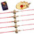 Designer Rakhi With Kankawati Pooja Thali Roli Chawal 1 Greeting Card For