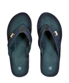 Crazy Bunny Men Green Casual Flip Flops