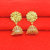 Traditional 1gm gold and micron plated  jhumkis
