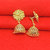 Traditional 1gm gold and micron plated  jhumkis