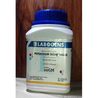 Buy LABOGENS POTASSIUM DICHROMATE EXTRA PURE 500GM Online - Get 19% Off