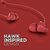 boAt BassHeads 100 In the Ear Wired Headset (Furious Red)
