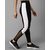 Stretchable Women's / Girl's Side White Panel with Net  Legging Tight's  Gym Wear Yoga Wear Sport's Wear