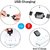 Anoint India ID116 Unisex Fitness Tracker Watch With Activity Tracker Heart Rate Steps Count Waterproof (Black)