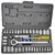 Aiwa Socket Wrench Set of 40  for Automotive Maintenance Mutlicolour
