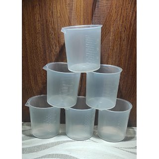 LABOGENS PLASTIC BEAKER 100ML PACK OF 6 (POLYLAB)