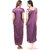 Fasense women satin nightwear sleepwear nighty with robe set SR002