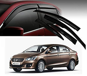 Auto Lite door visor set for  Maruti  Ciaz new model non breakable injection molding Genuine ABS plastic