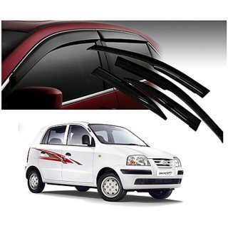 Auto Lite door visor set for Hyundai Santro Xing only non breakable injection molding Genuine ABS plastic