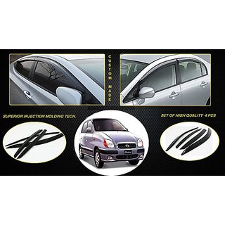Auto Lite door visor set for Hyundai Santro old model only non breakable injection molding Genuine ABS plastic