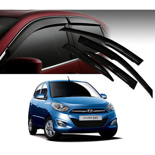 Auto Lite door visor set for  Hyundai I10 old model only non breakable injection molding Genuine ABS plastic