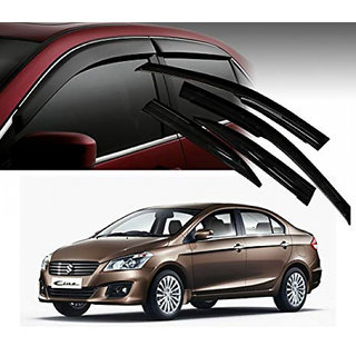Auto Lite door visor set for  Maruti  Ciaz new model non breakable injection molding Genuine ABS plastic