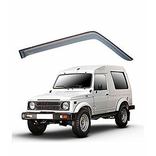 Auto Lite door visor set for  Maruti  Gypsy non breakable injection molding Genuine ABS plastic