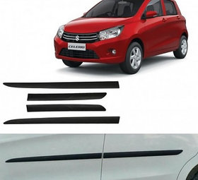 Side door Beading For Celerio in Matt Black Color with Genuine Finish set of 4