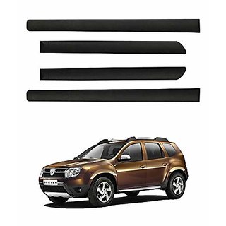 Side door Beading For Duster Matt Black Color with Genuine Finish set of 4