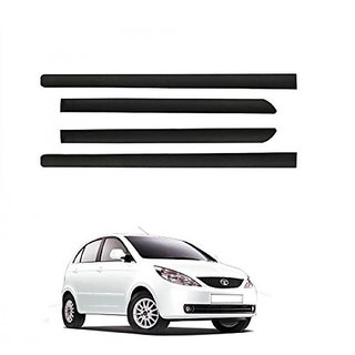 Side door Beading indica Vista  Matt Black Set of 4