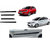 Side door Beading For Tata Zest Matt Black Color with Genuine Finish set of 4