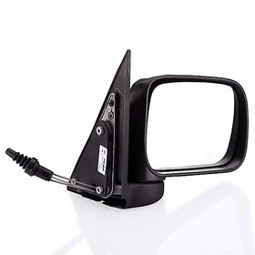 Side Door Mirror For Scorpio Old Crde VX adjusable With Knob Type Right Hand Driver Side