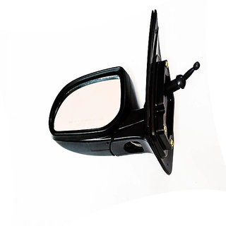 Side door mirror for Hyundai I20 old mod. Manual adjustable with  knob Left Passenger side