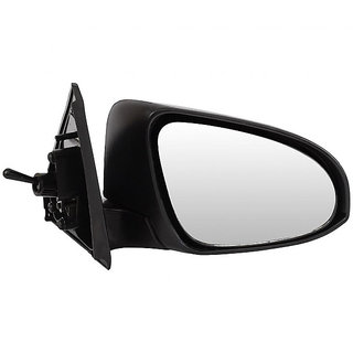 Side Door Mirror For Etios/Etios Liva Type2 Adjustable with knob type Right Hand driver Side
