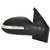 Side Door Mirror For Tata Indigo/Indica V2 motorised With Indicator Left Hand Passenger Side